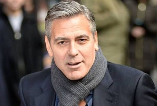 George Clooney no instagram twitter facebook
