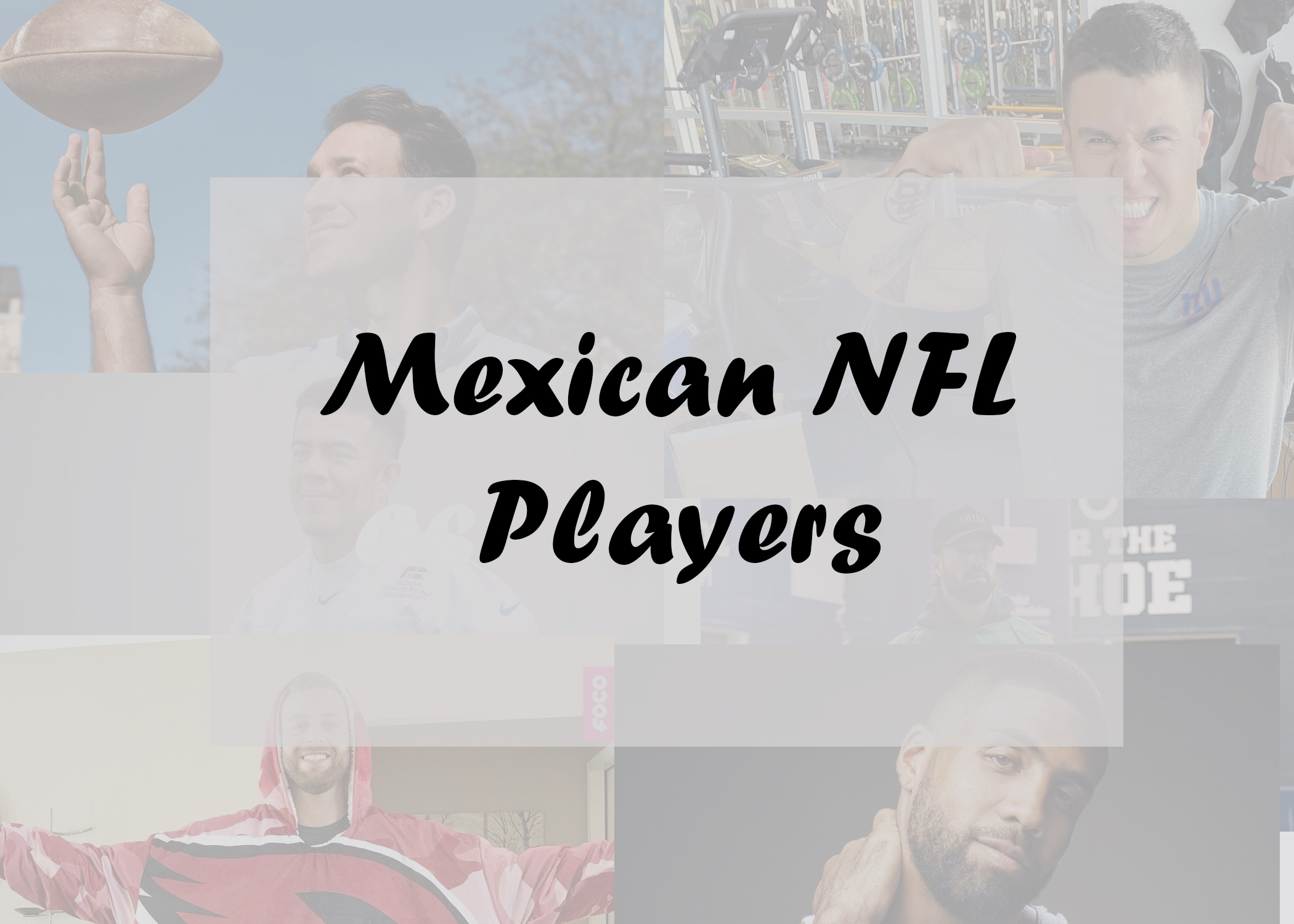 Mexican NFL Players